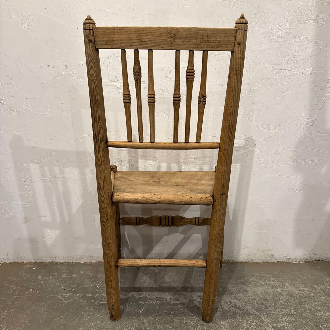 ヴィンテージ　ダイニングチェア　カフェチェア　　剥離　5