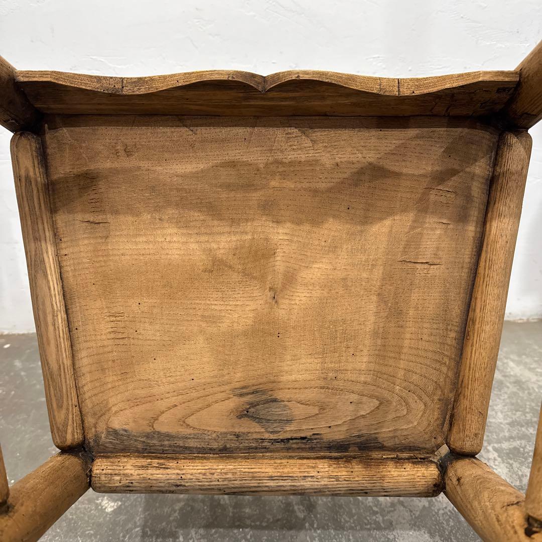 ヴィンテージ　ダイニングチェア　カフェチェア　　剥離　5