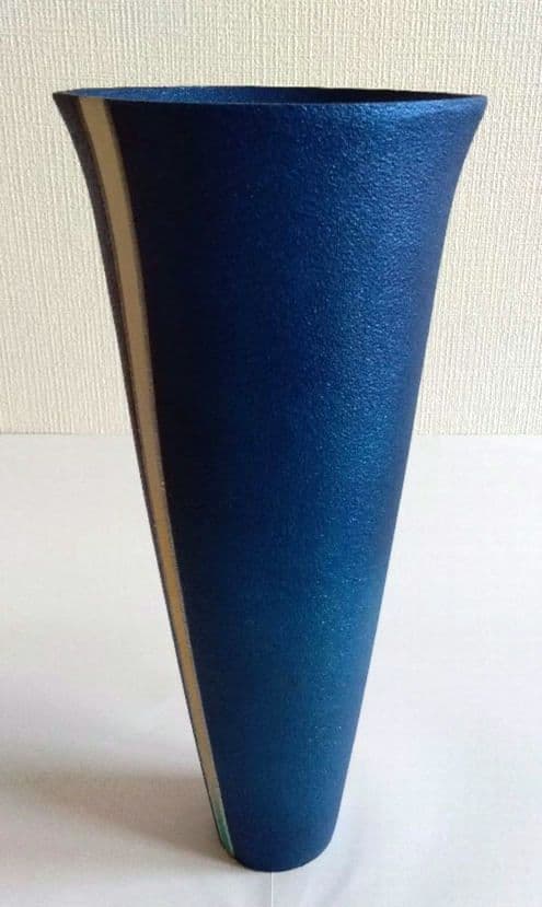 合金花器　中板付き　立山（小）