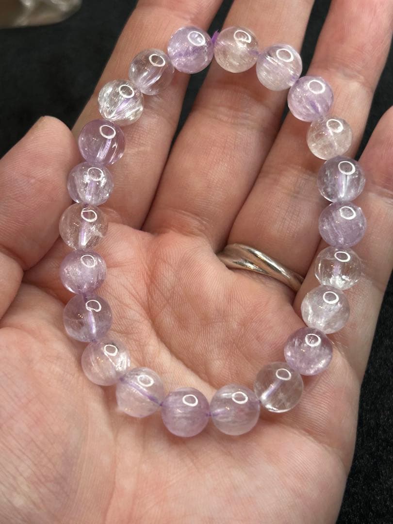 クンツァイト ブレスレット