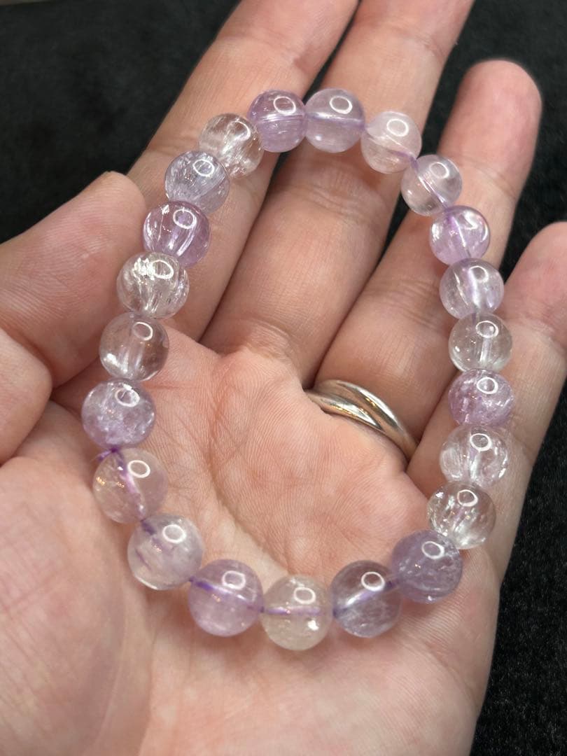 クンツァイト ブレスレット