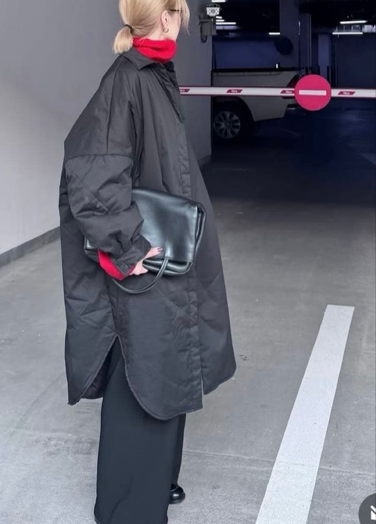 ★【新品 】FASHIRU shirts design volume coat