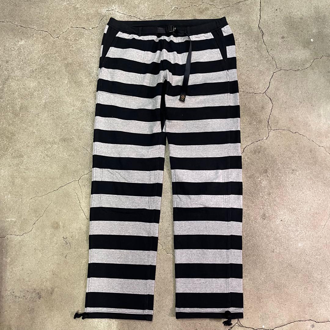 WEST RIDE プリズナーパンツ ボーダー スウェットパンツ 38