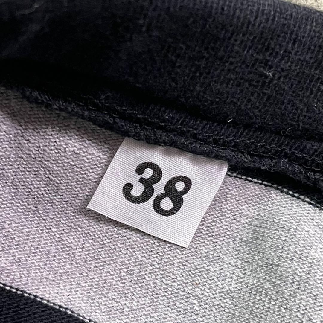 WEST RIDE プリズナーパンツ ボーダー スウェットパンツ 38