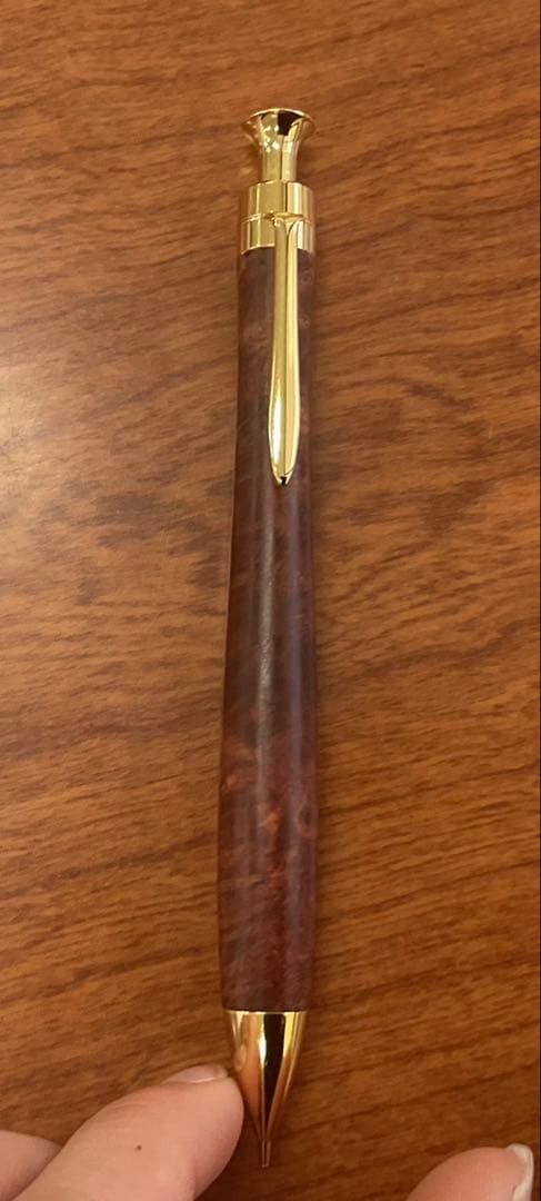 こぶた工房　　極上＋花梨瘤　0.5mシャープペンシル　(値下げ可)