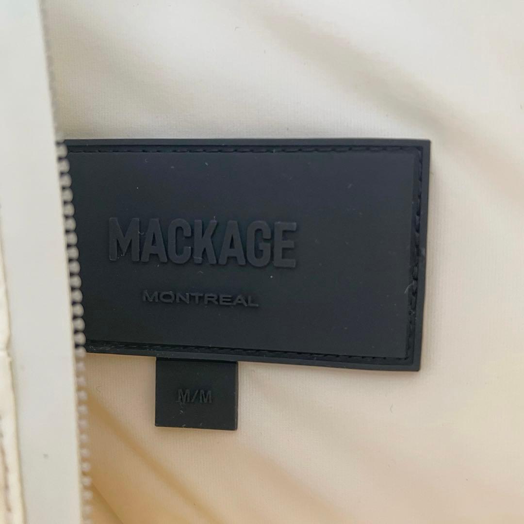 Mackage JACEY-CITY ホワイトダウンジャケット