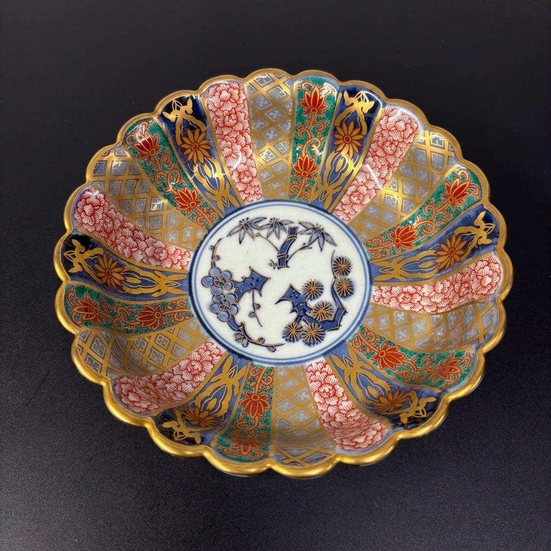 林九郎 作 有田焼 五皿