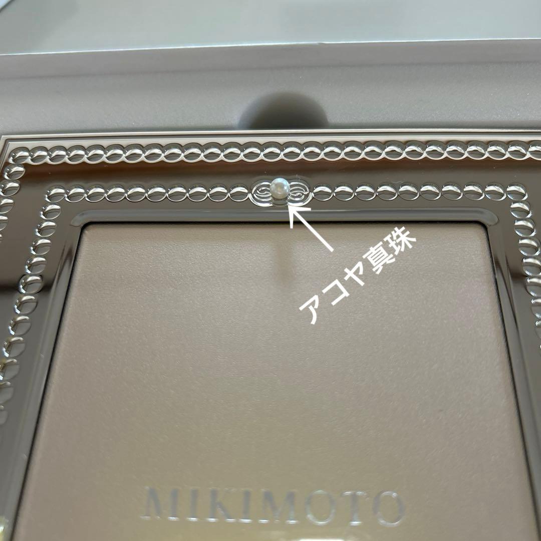 ♡MIKIMOTOミキモト♪2023イヤーフォトフレーム(錫仕上げ)クロス付き