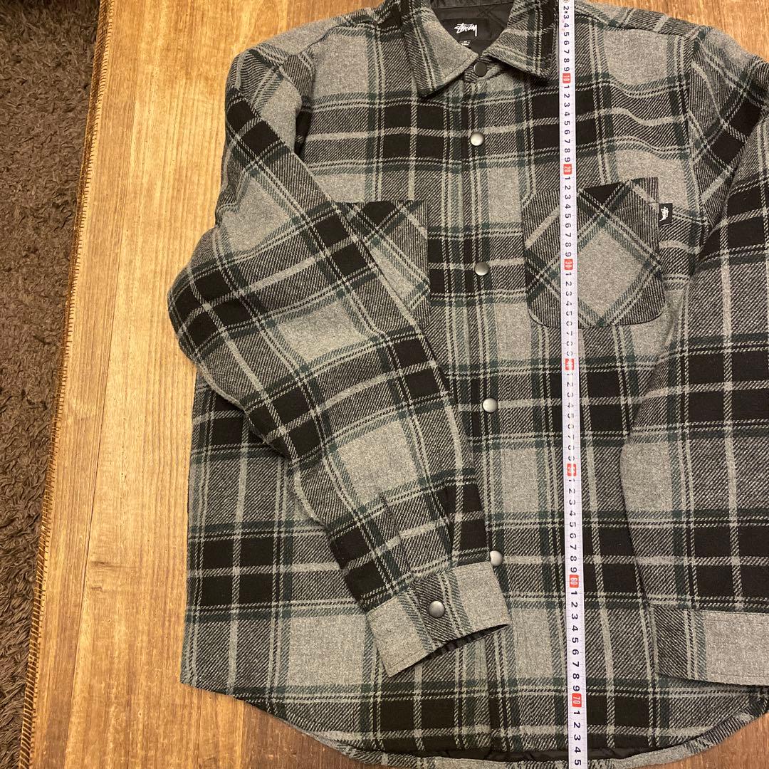 Stussy チェック柄 フランネルシャツ M