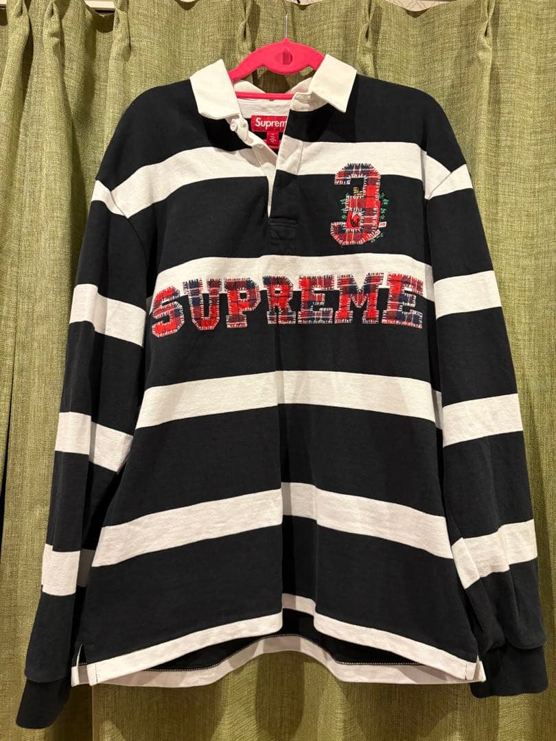 ウェア Supreme Stripe Rugby \