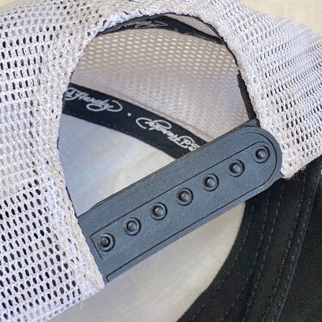 限定　Ed Hardy　キャップ　エドハーディー　ツイルメッシュ　帽子