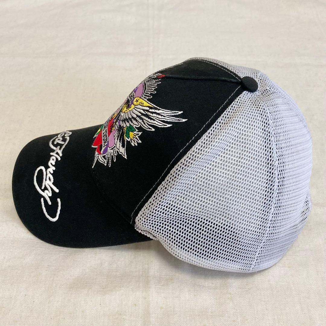 限定　Ed Hardy　キャップ　エドハーディー　ツイルメッシュ　帽子