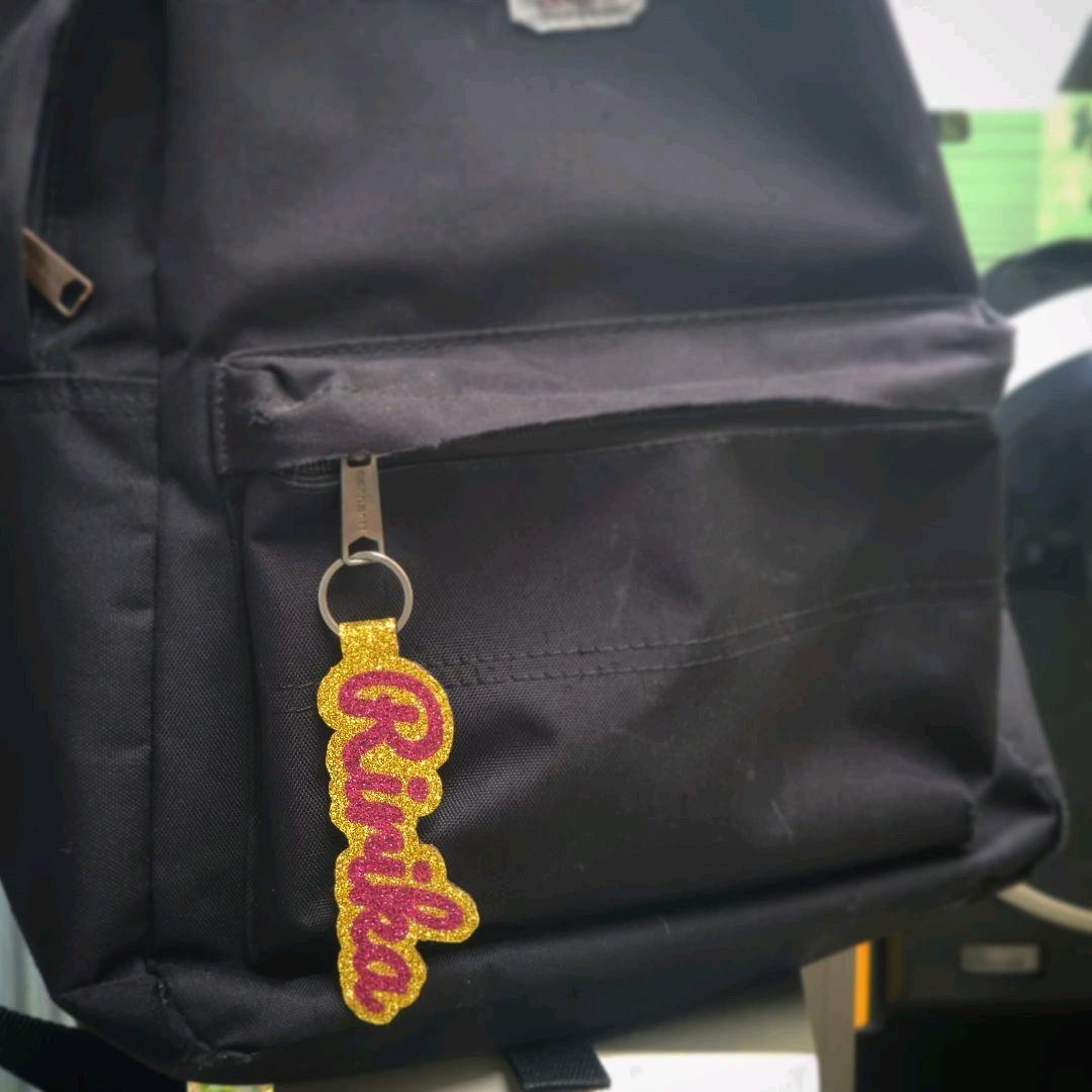 ☆オリジナル名前キーホルダー☆ネームタグ☆名入れ
