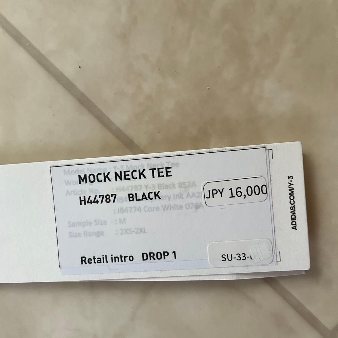 【新品・未開封】Y-3 ワイスリー ロンT 長袖カットソー M SUMPLE