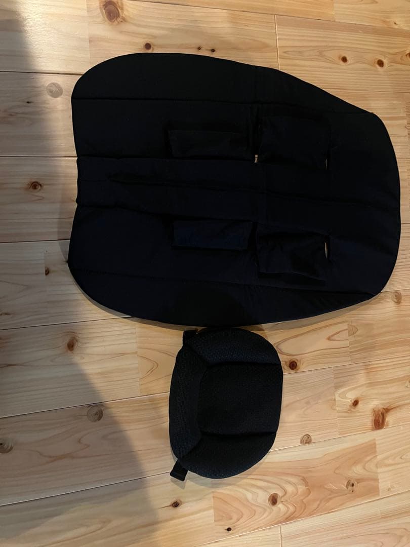 cybex メリオカーボンブラック➕レインカバー➕ケータイドリンクホルダー付き