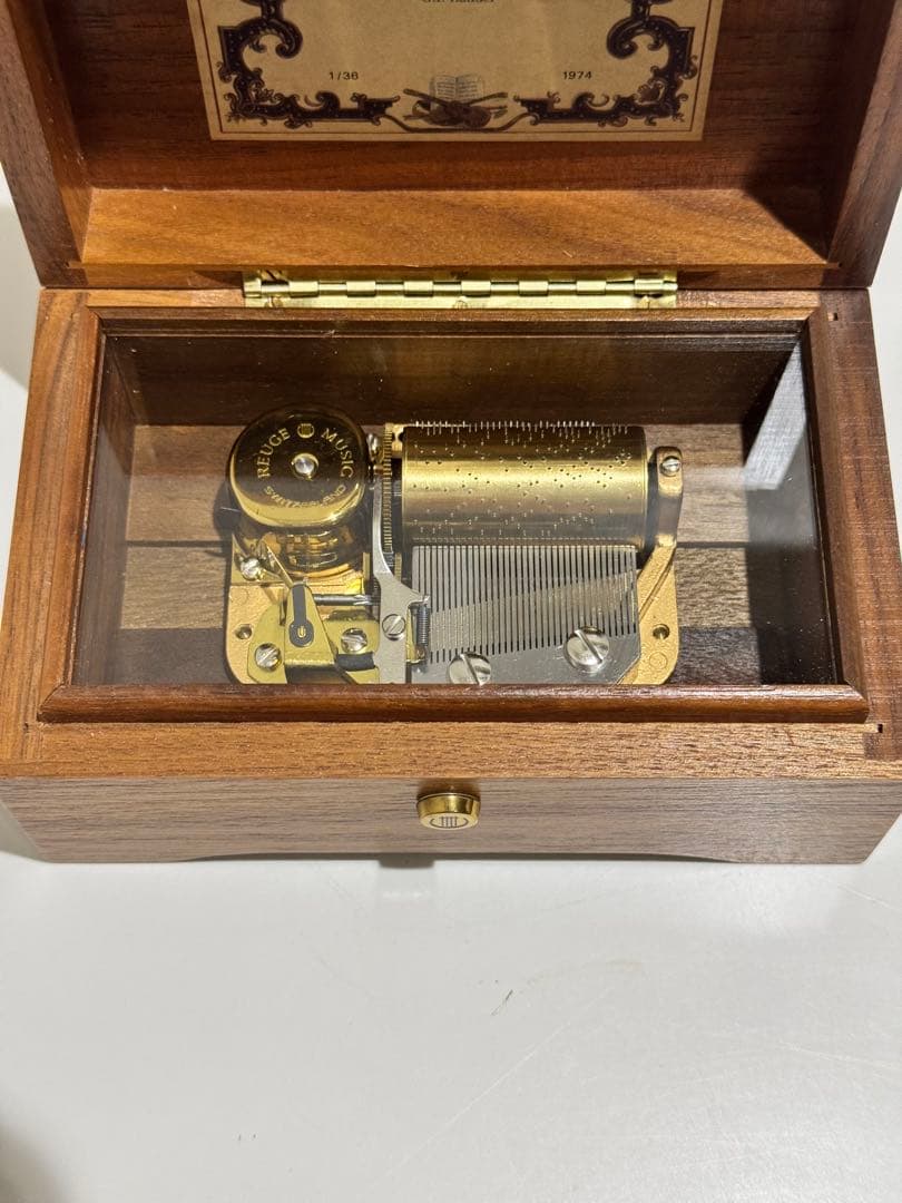 REUGE MUSIC Watermusik オルゴール 1991年製