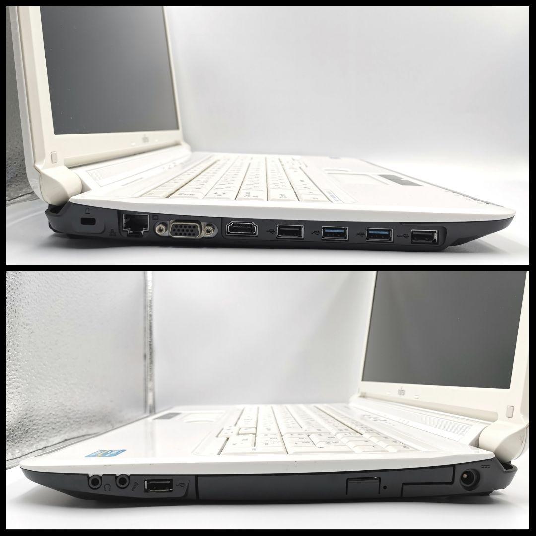 サクサク快適！ 究極Core i7 Windows11 ノートパソコン 富士通