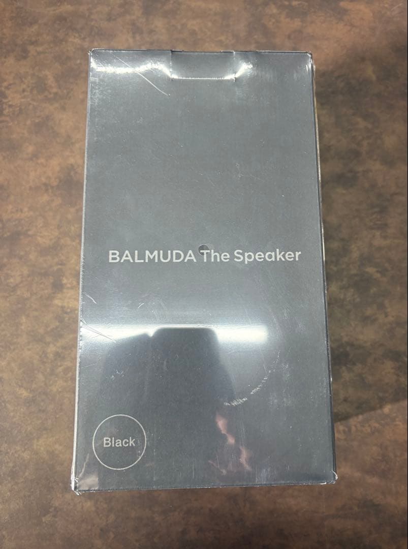 【新品未開封】 バルミューダ BALMUDA The Speaker BLACK