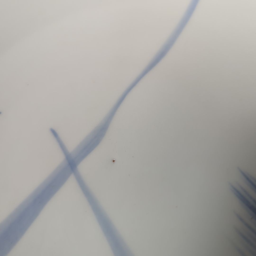 【柴田良三】白磁 染付 深鉢 丼