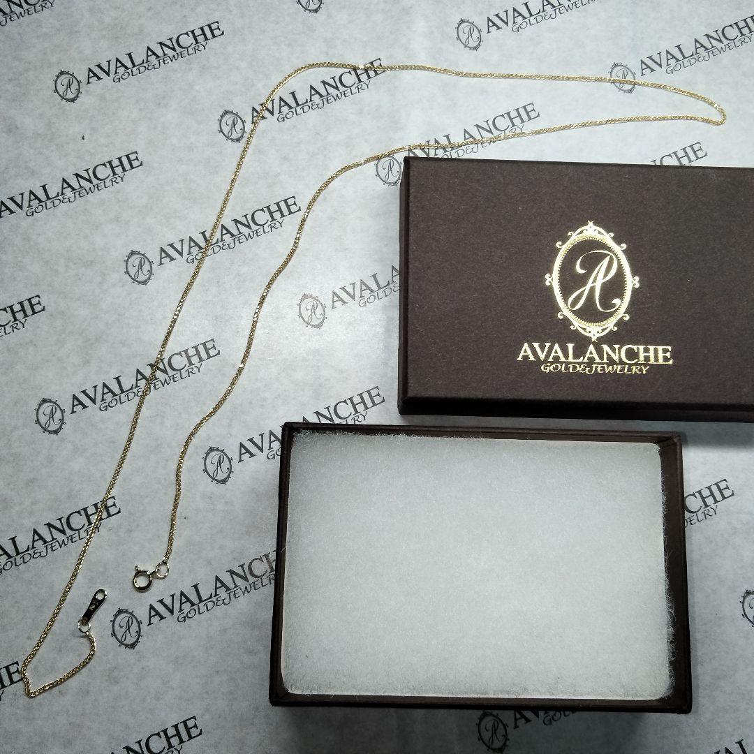 AVALANCHE　ネックレス 10K　５０センチ　　箱◯　価格交渉可