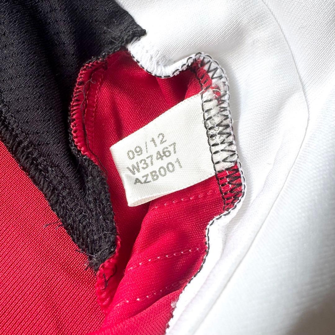 【襟付き＆ロングスリーブ仕様】ACミラン １２／１３（H）アディダス