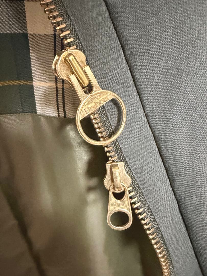 【美品】Barbour ニュー バーレー オーバーサイズ 別注 ノンオイル 38