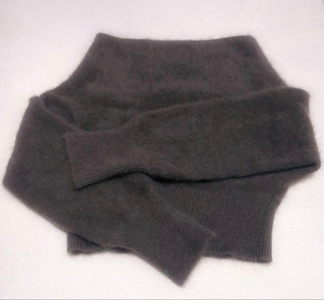 にゃんラクーンフォックスオフショルニットプルオーバー