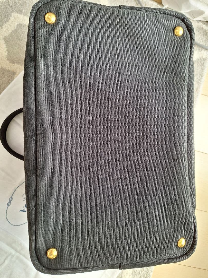 PRADA カナパMサイズ キャンバストートバッグ