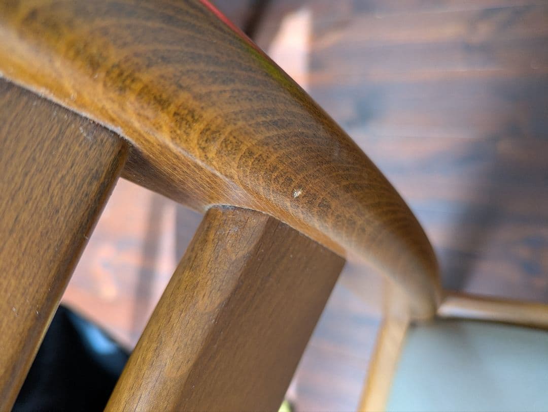 カリモク★ダイニングチェア★2脚セット★レトロモダン★送料無料　③④