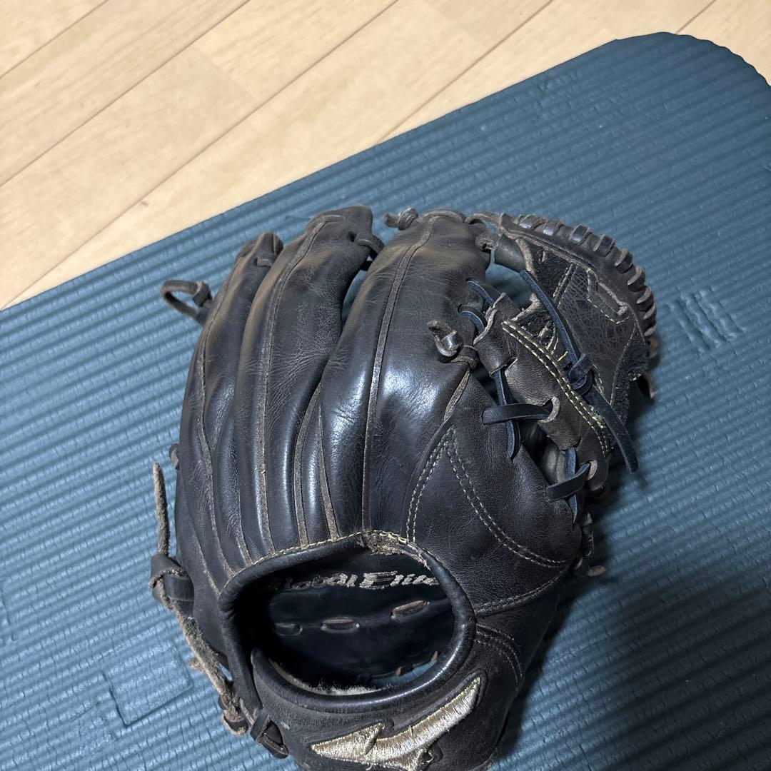 Global Elite 硬式グローブ 黒