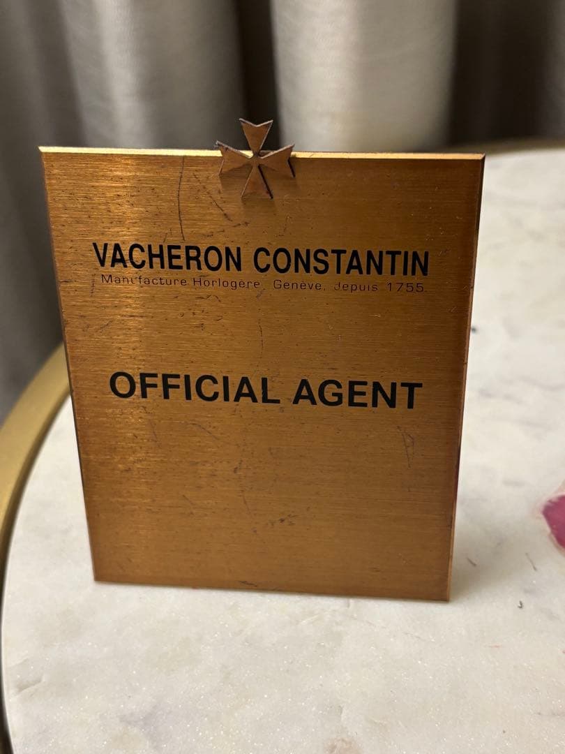 【非売品】【希少】ヴァシュロンコンスタンタン　公式ブランドプレート　スイス製