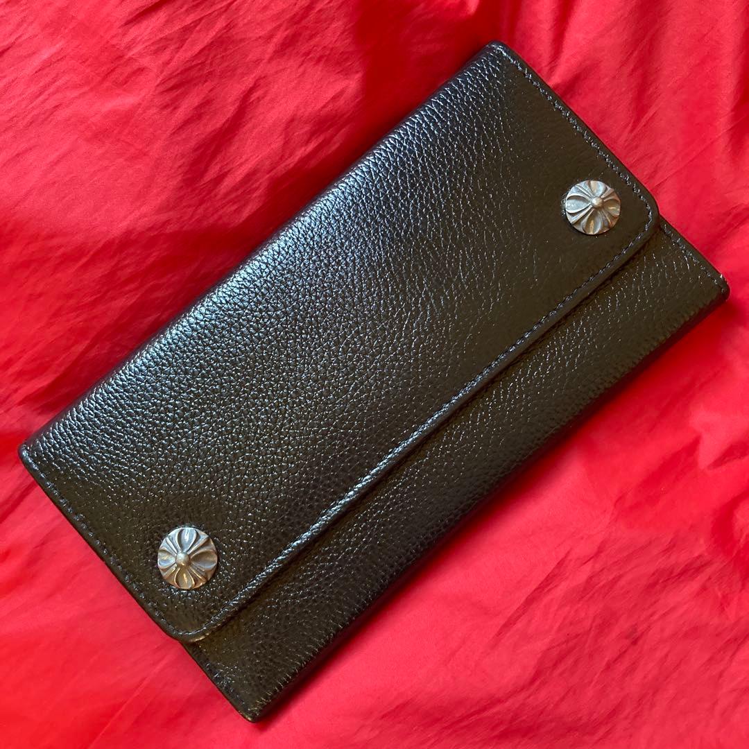 DEEP ZONE 長財布 レザー ブラック ロングウォレット レザーウォレット