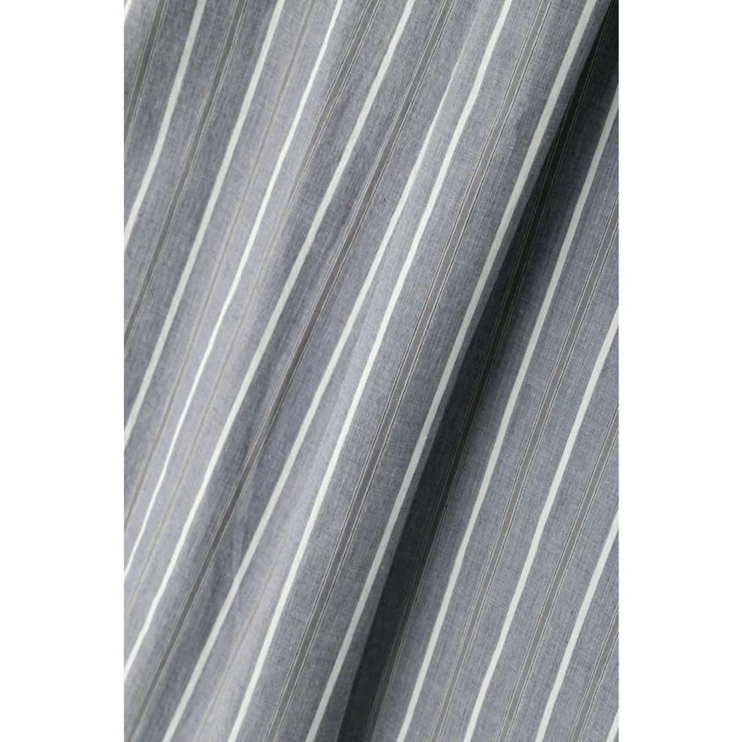 2点対応MHL SS25 END ON END STRIPE COTTON