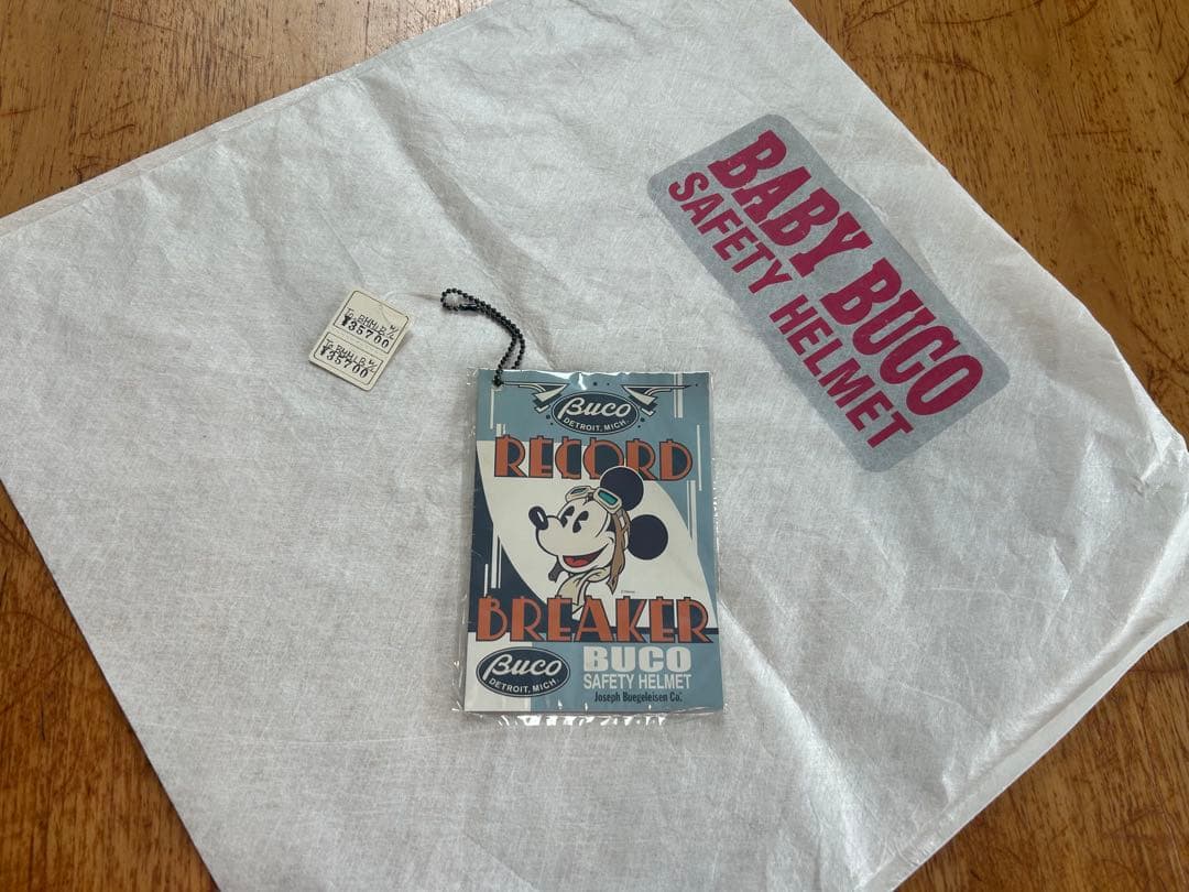Buco ヘルメット レコードブレーカー ミッキー マウス ブコ