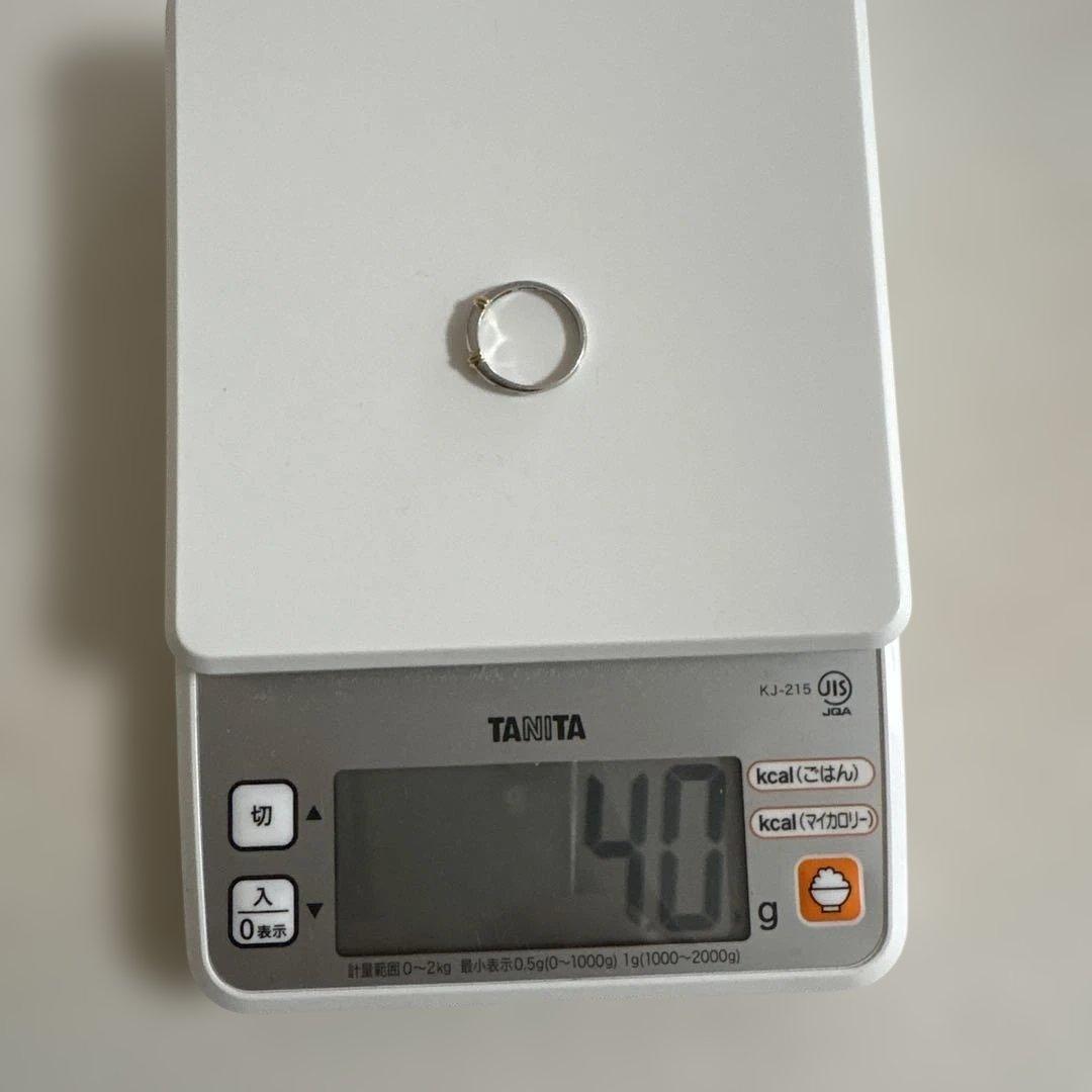 プラチナ×ゴールド×ダイヤ リング 13号