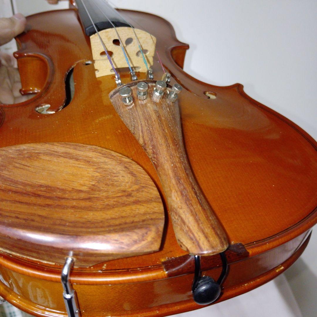 ♥️再値下しました♥️美品初心者向バイオリン4/4大人用♥️新品の弓ケ―ス松脂付