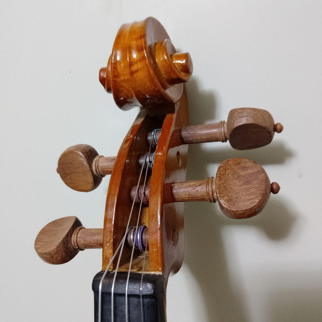 ♥️再値下しました♥️美品初心者向バイオリン4/4大人用♥️新品の弓ケ―ス松脂付