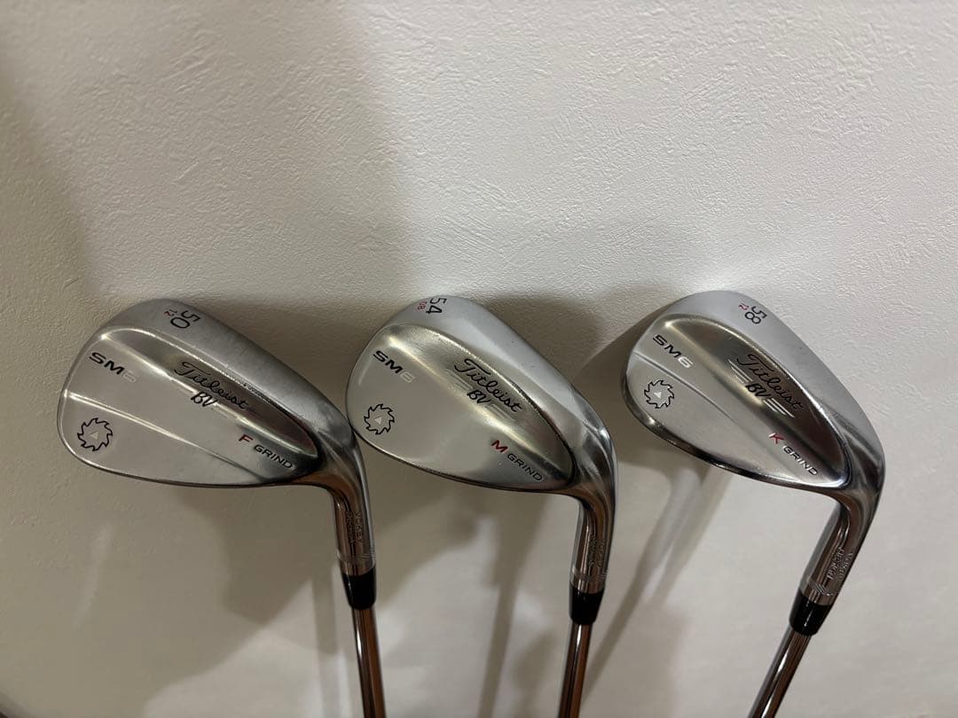 タイトリスト ボーケイ 3本セット　SM6 (50、54、58)モーダス120