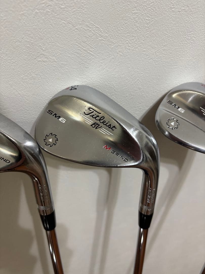 タイトリスト ボーケイ 3本セット　SM6 (50、54、58)モーダス120