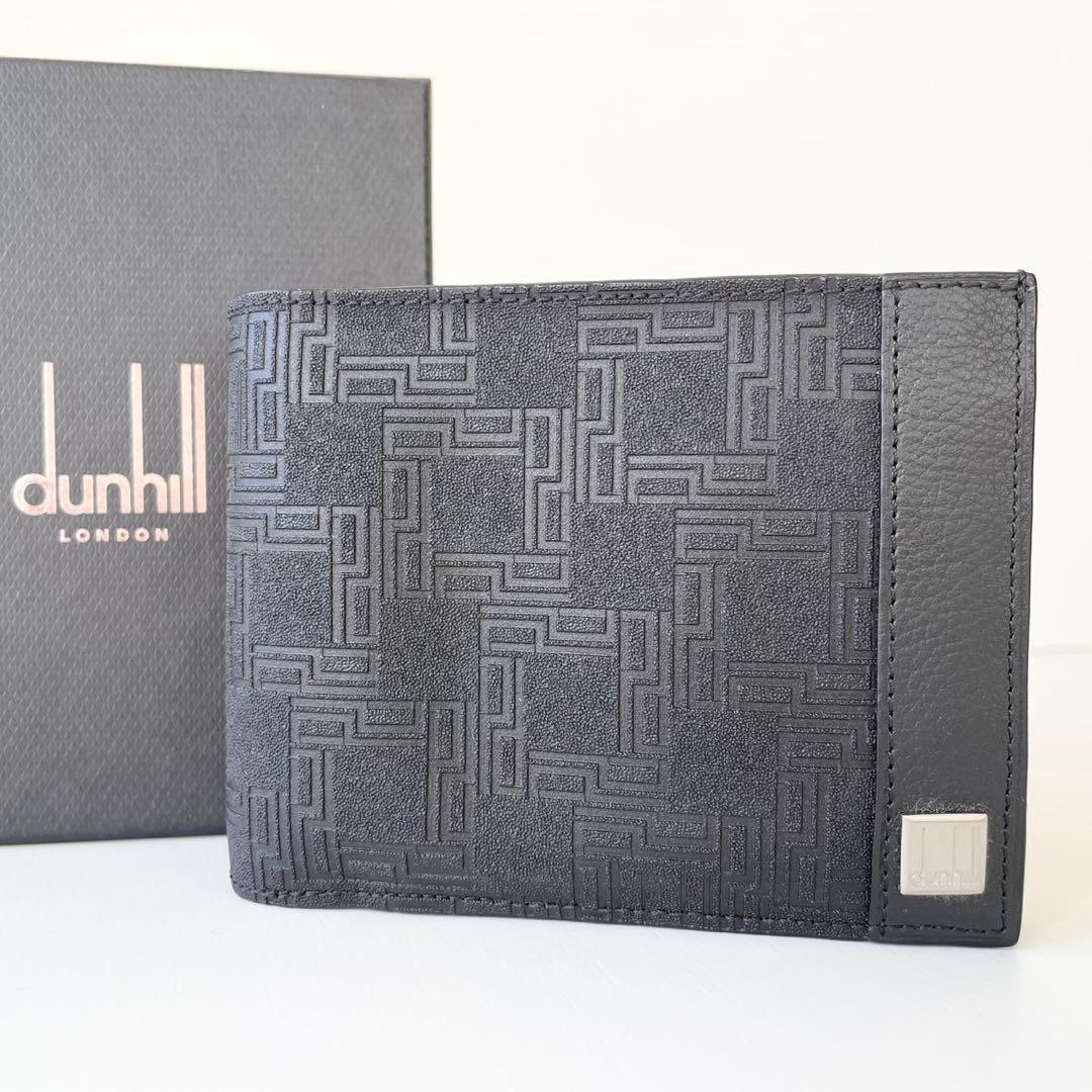【新品・保管品】dunhill メンズ 二つ折り財布 ケース付き