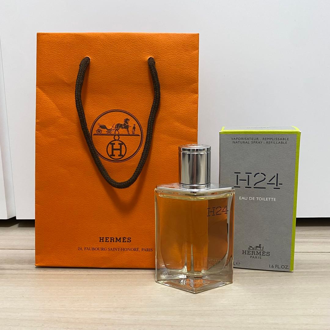美品！ HERMES H24 オードトワレ 50ml 香水 メンズ