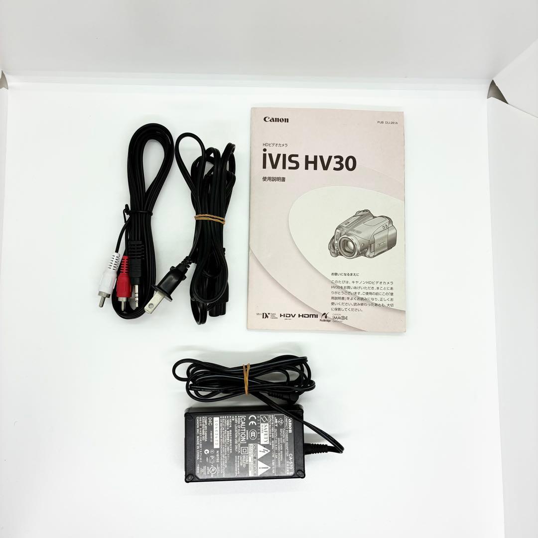 動作品 Canon キャノン iVIS HV30 HDビデオカメラ
