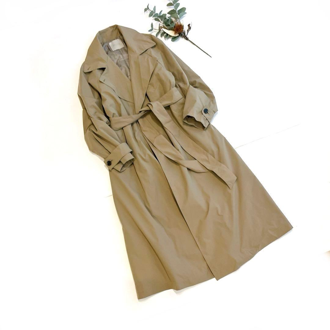 UNFILO オンワード　MOVETEX トレンチコート　中綿入りS モカ