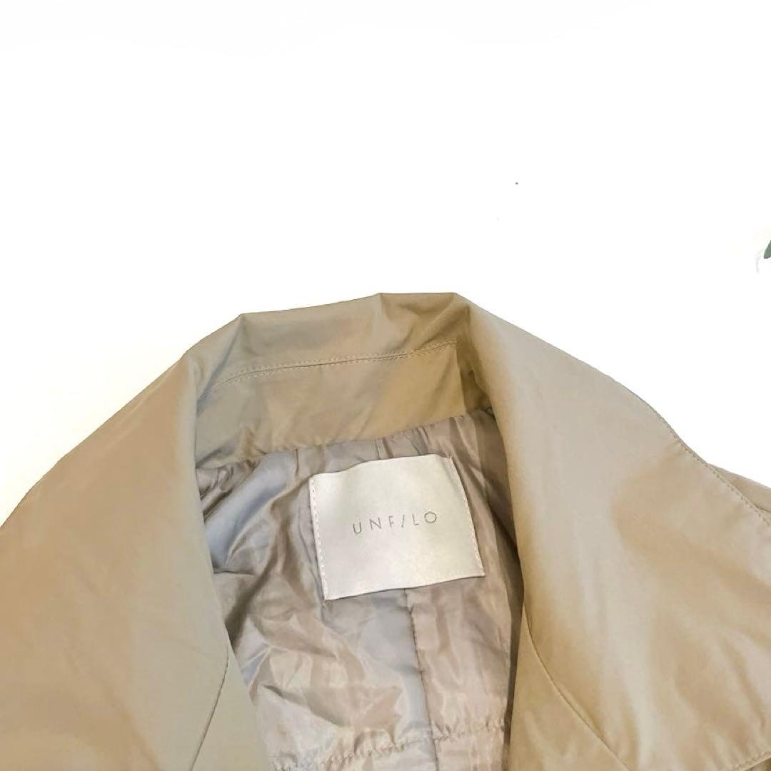 UNFILO オンワード　MOVETEX トレンチコート　中綿入りS モカ
