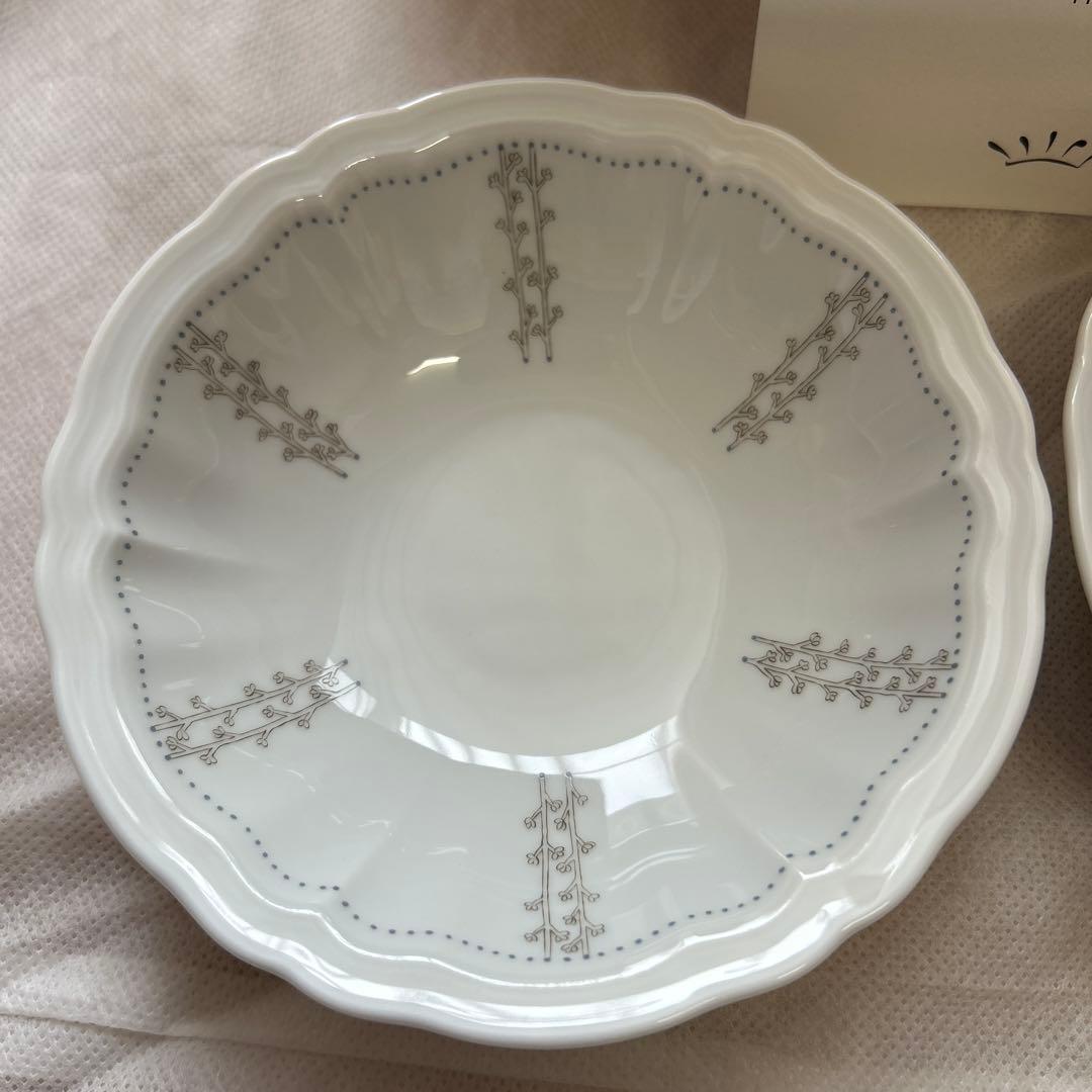 リチャードジノリ ミナペルホネン ジェルモリオ フルーツソーサー　2個　ボウル