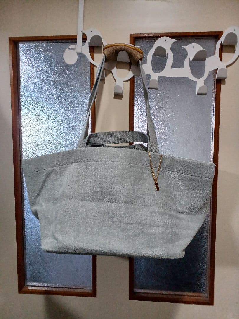 フェイラー　ガーデントート　ユニカラー　シルバーグレー　極美品　送料込み