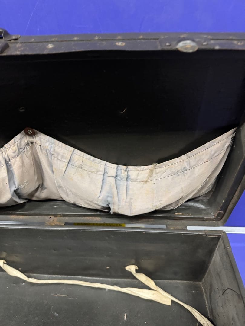 日本軍　金属製将校用行李　トランク　偕行社