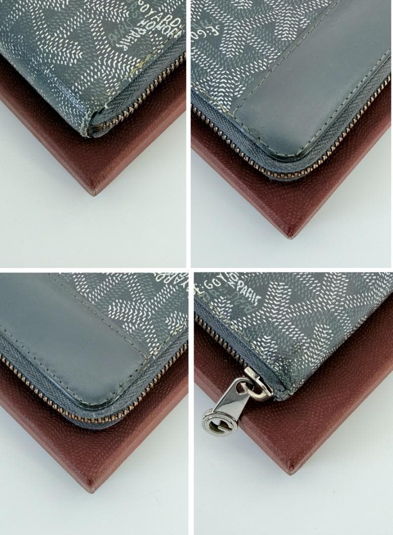 [箱付・鑑定済] GOYARD マティニョンGM ラウンドファスナー 長財布