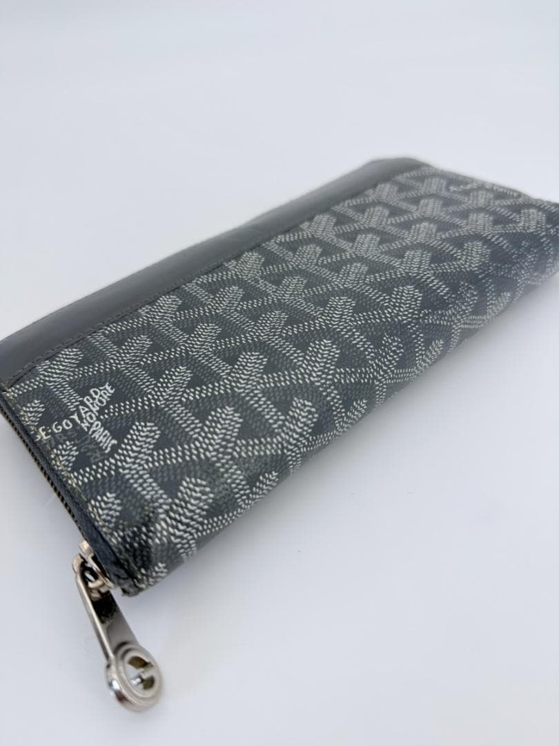 [箱付・鑑定済] GOYARD マティニョンGM ラウンドファスナー 長財布