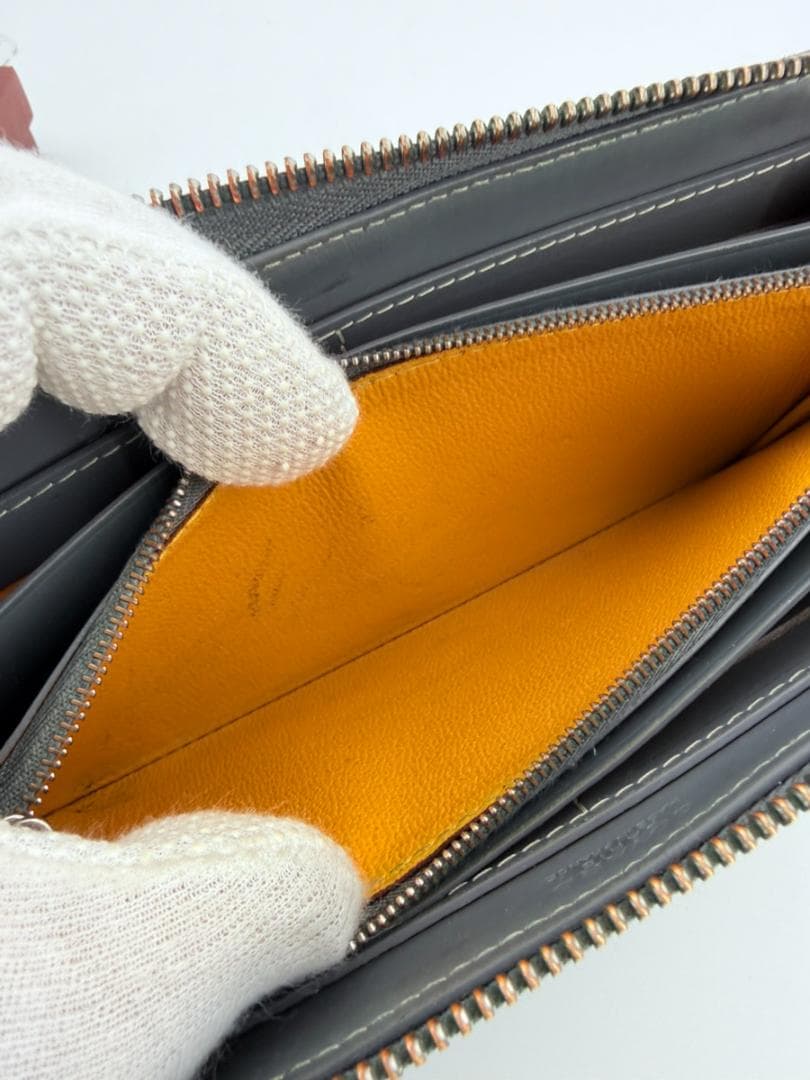 [箱付・鑑定済] GOYARD マティニョンGM ラウンドファスナー 長財布